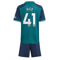 Arsenal Declan Rice #41 Tredje Dräkt Barn 2023-24 Kortärmad (+ Korta byxor)